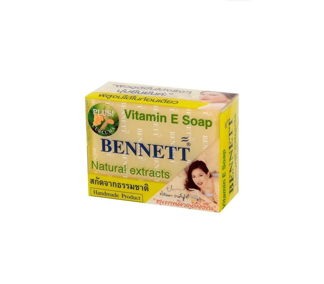 BENNETT Bar Soap Vitamin E Curcuma 130g.