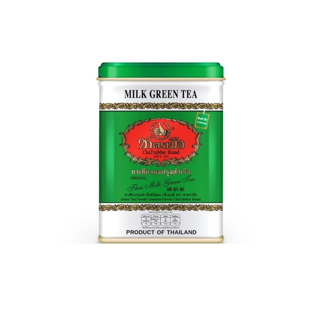 CHATRAMUE Milk Green Tea Powder 2.5g × 50 Sachets