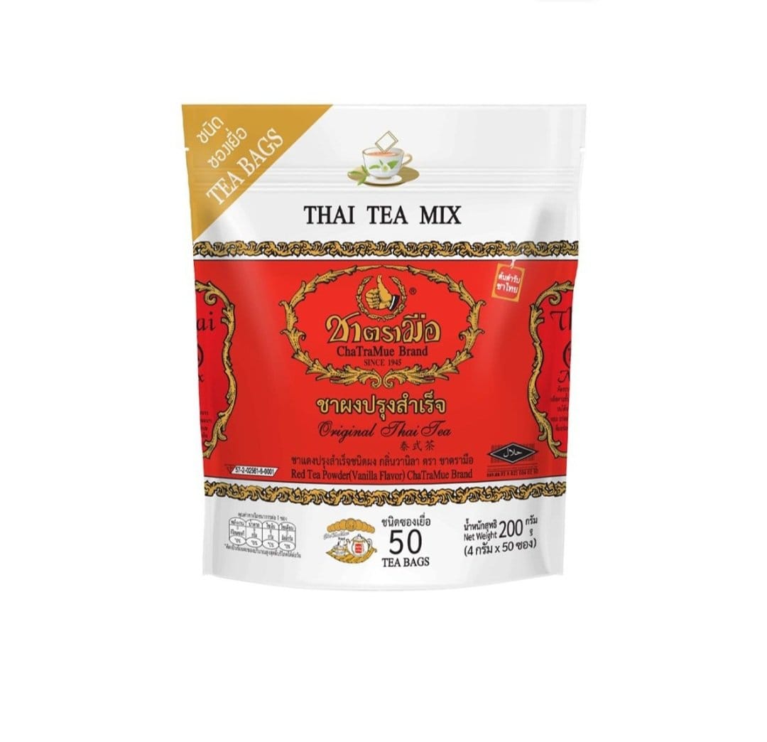 CHATRAMUE Red Tea Powder 4g. × 50 Sachets
