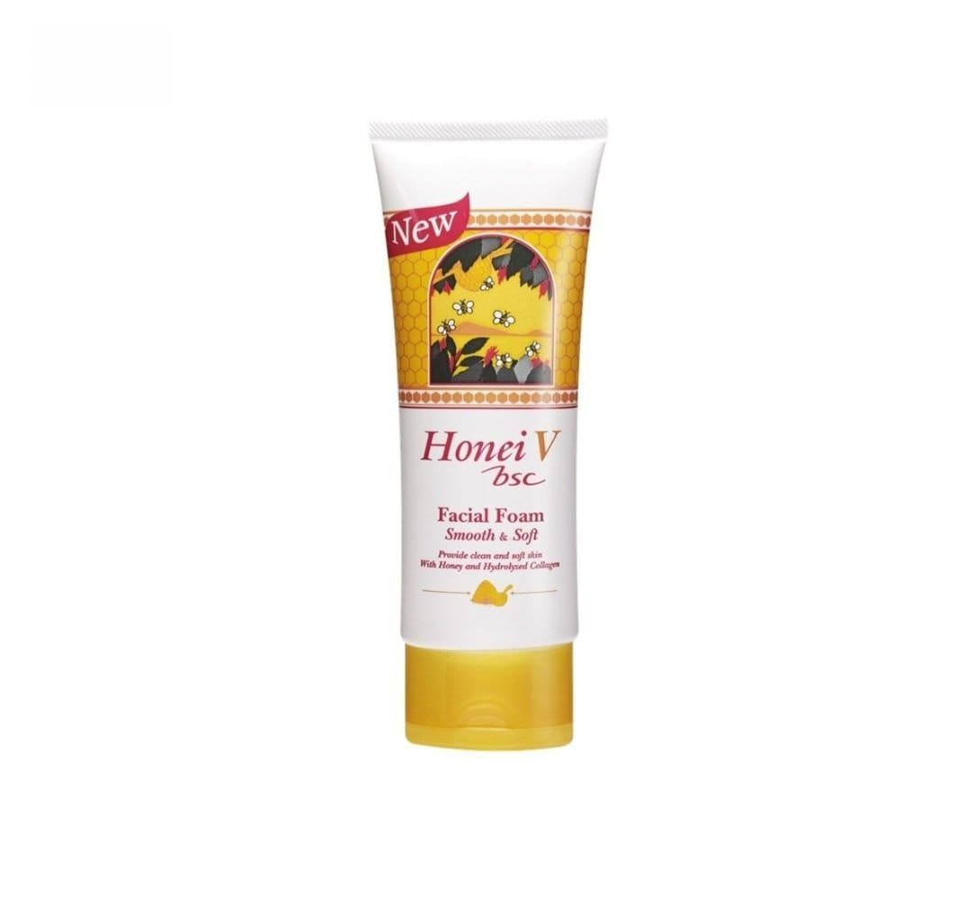 bsc-honei-v-natural-honey-facial-foam-100g