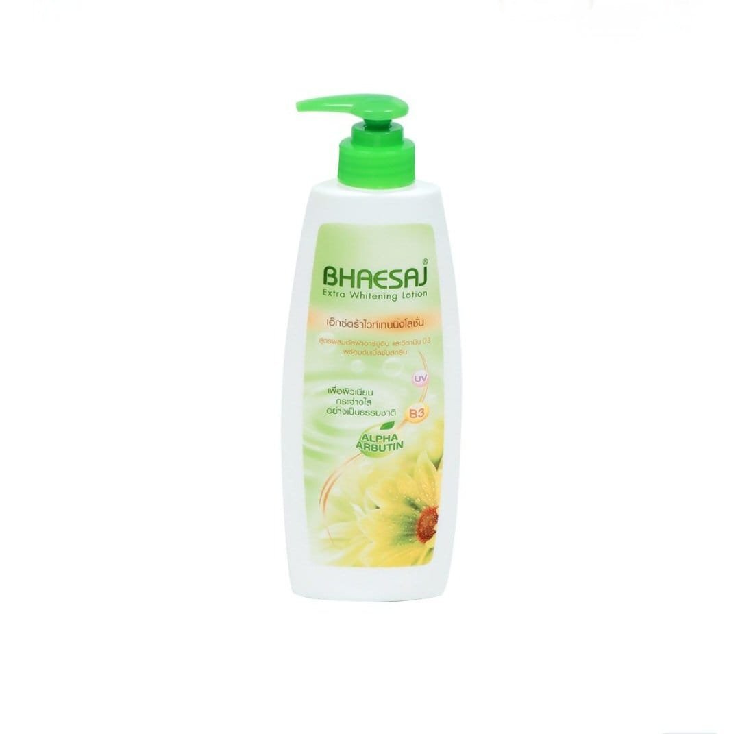 Bhaesaj Extra Whitening Lotion Alpha Arbutin 400ml.