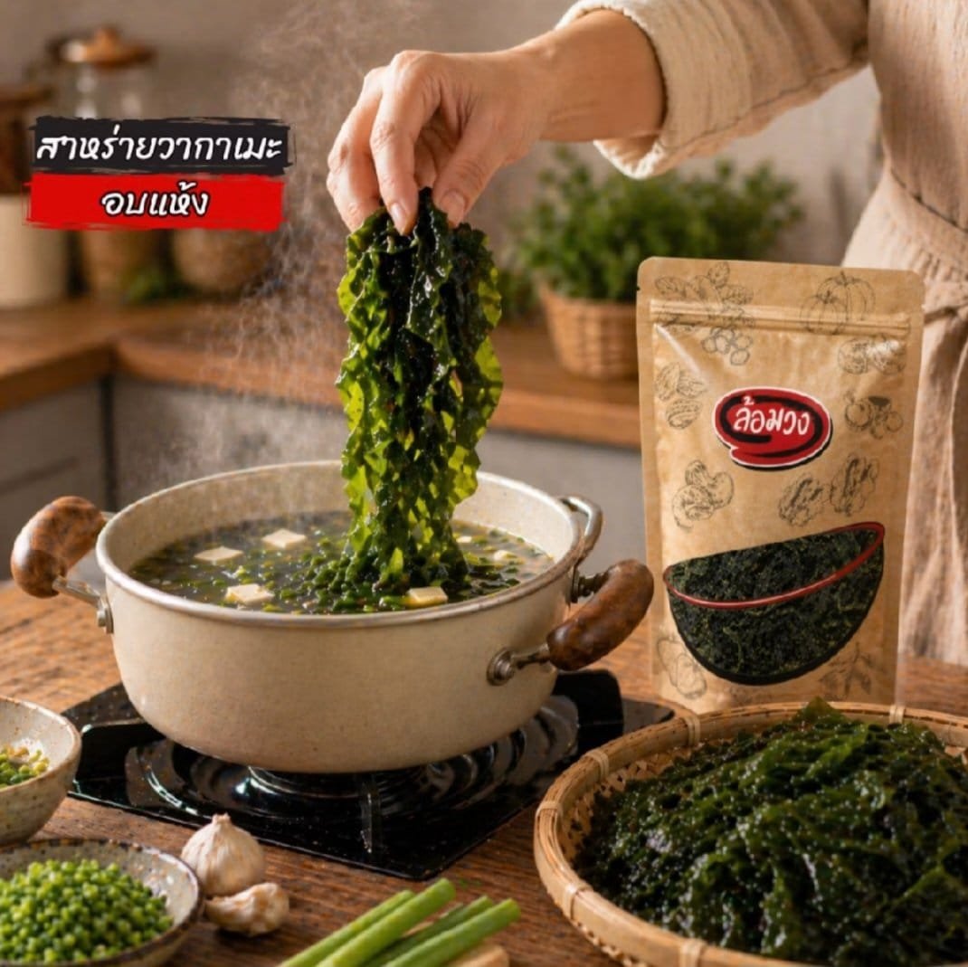 Luam Wong - Dried Wakame Seaweed - Image 2