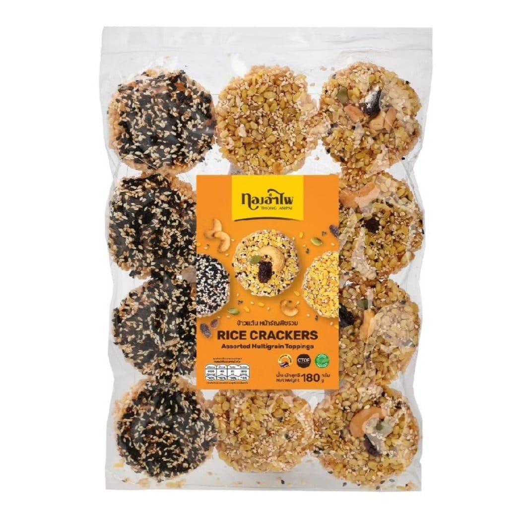 thong-ampai-rice-crackers-assorted-multigrain-toppings-180g