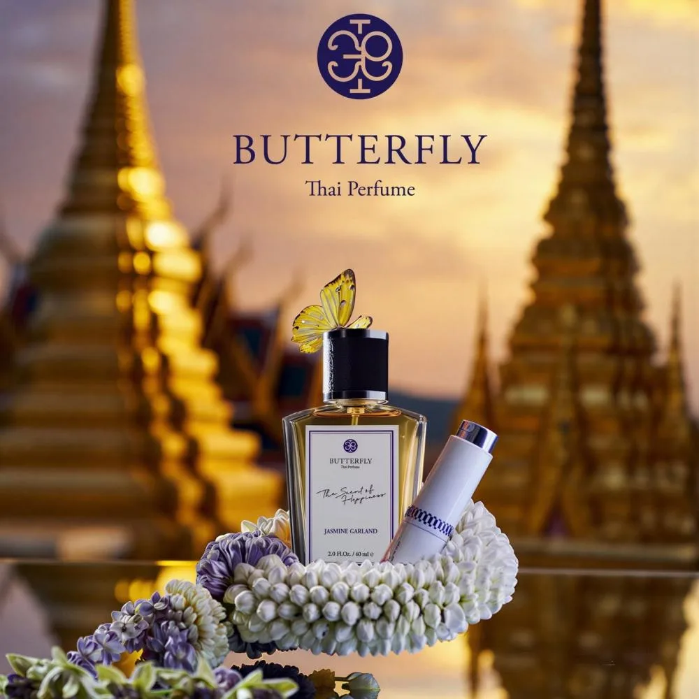 Butterfly Thai Perfume-Jasmine Garland-EDP (Floral)