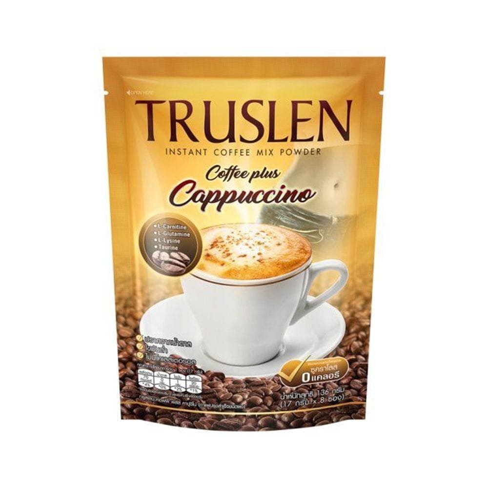TRUSLEN COFFEE PLUS CAPPUCCINO 17g x 8s