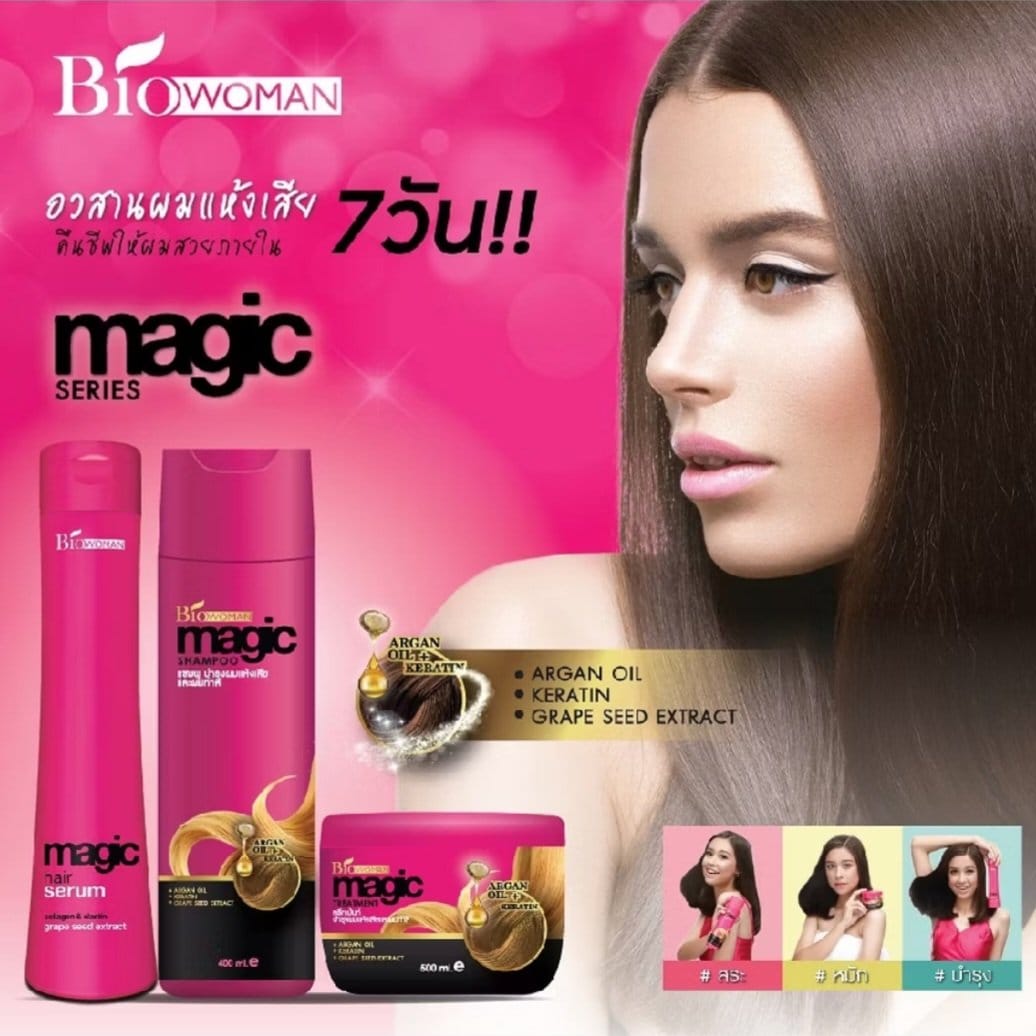 BIOWOMAN MAGIC SHAMPOO 400ml. - Image 3