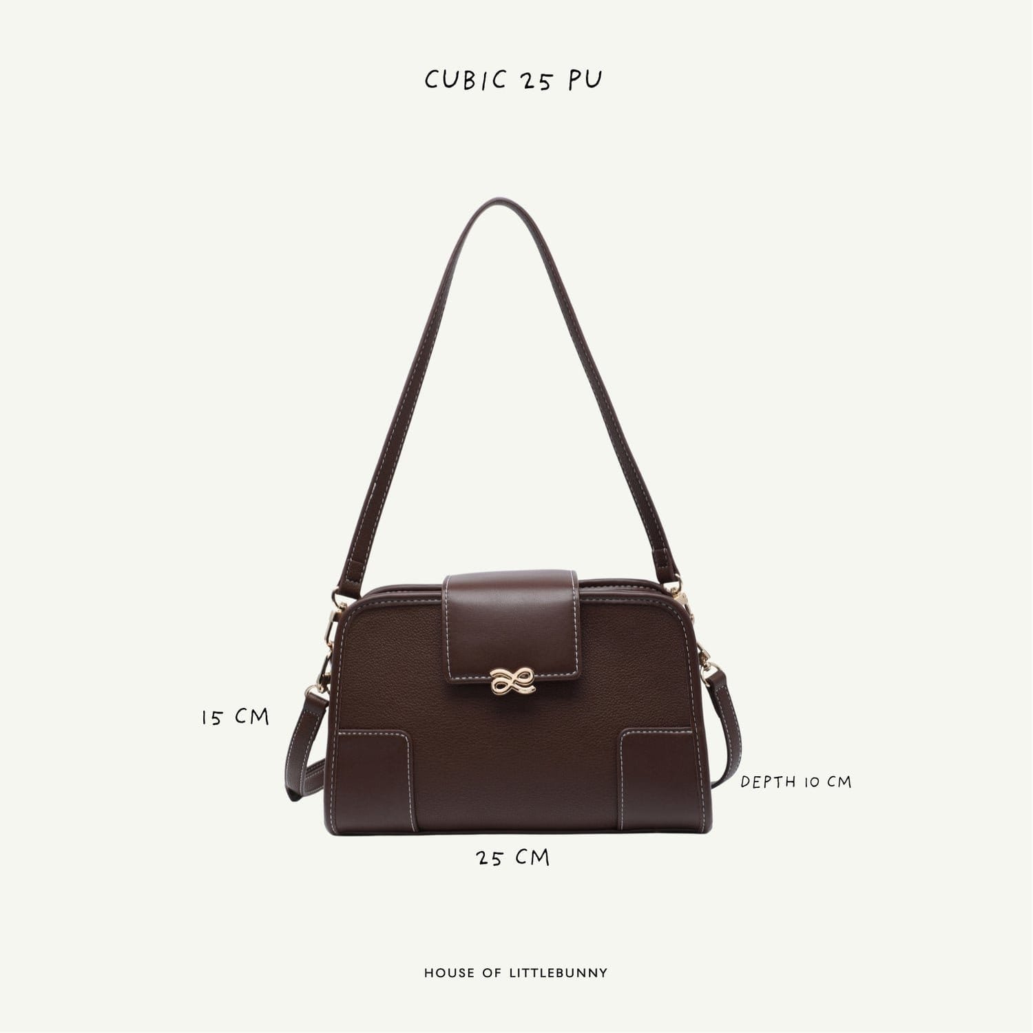HOUSE OF LITTLEBUNNY Cubic 25cm PU (synthetic material) - Image 2