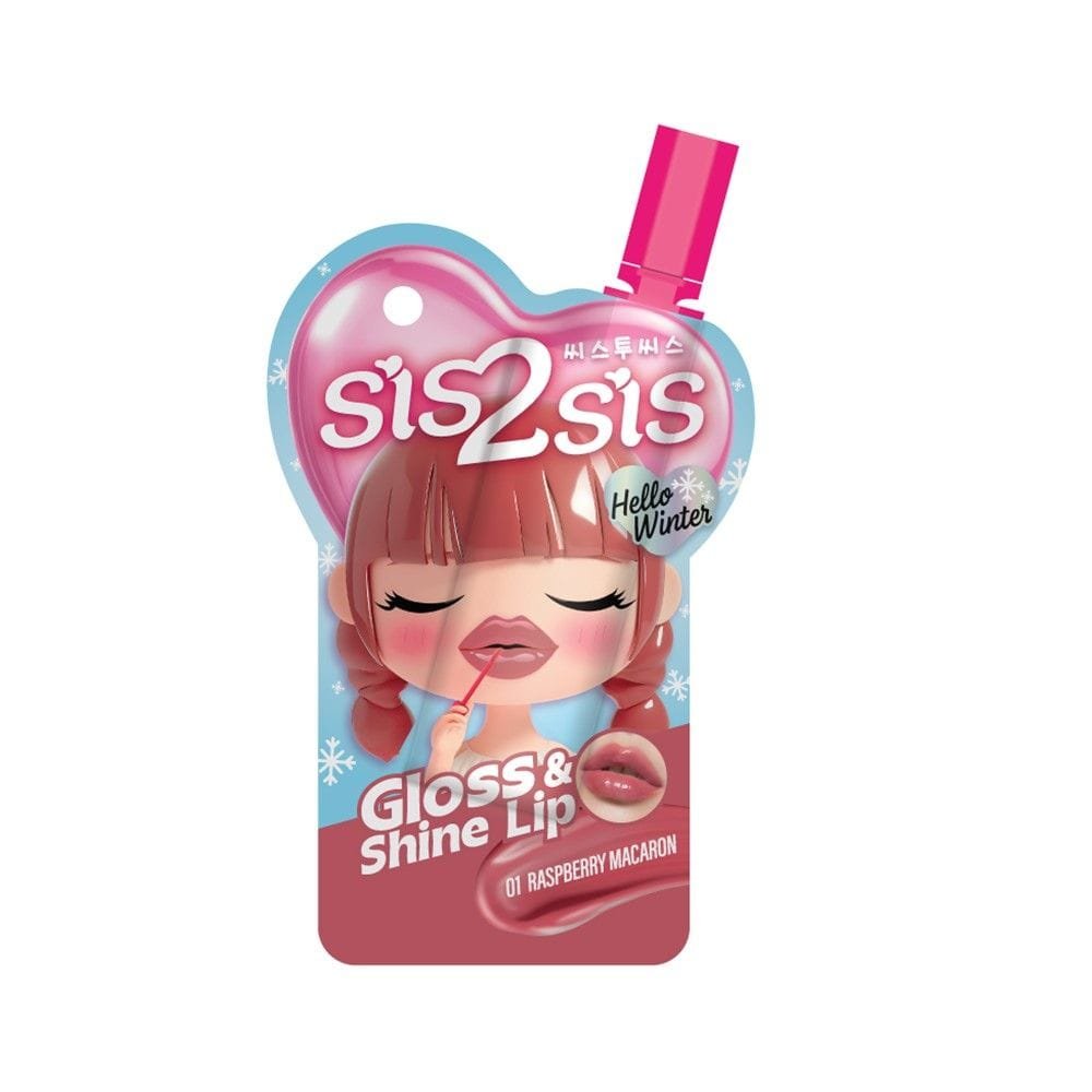 SIS2SIS GLOSS AND SHINE LIP 2g